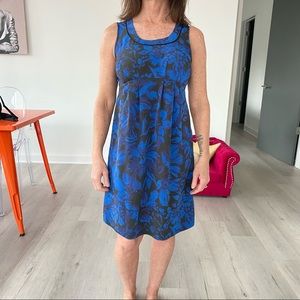 ❤️ Simply Vera Vera Wang Multicolor Floral Artsy Dress